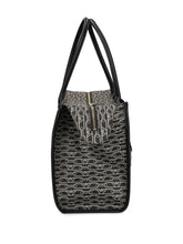 Emporio Armani Jacquard Tote Bag Black