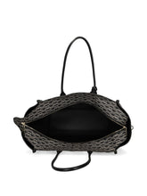 Emporio Armani Jacquard Tote Bag Black