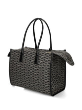 Emporio Armani Jacquard Tote Bag Black