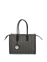 Emporio Armani Jacquard Tote Bag Black
