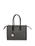 Emporio Armani Jacquard Tote Bag Black