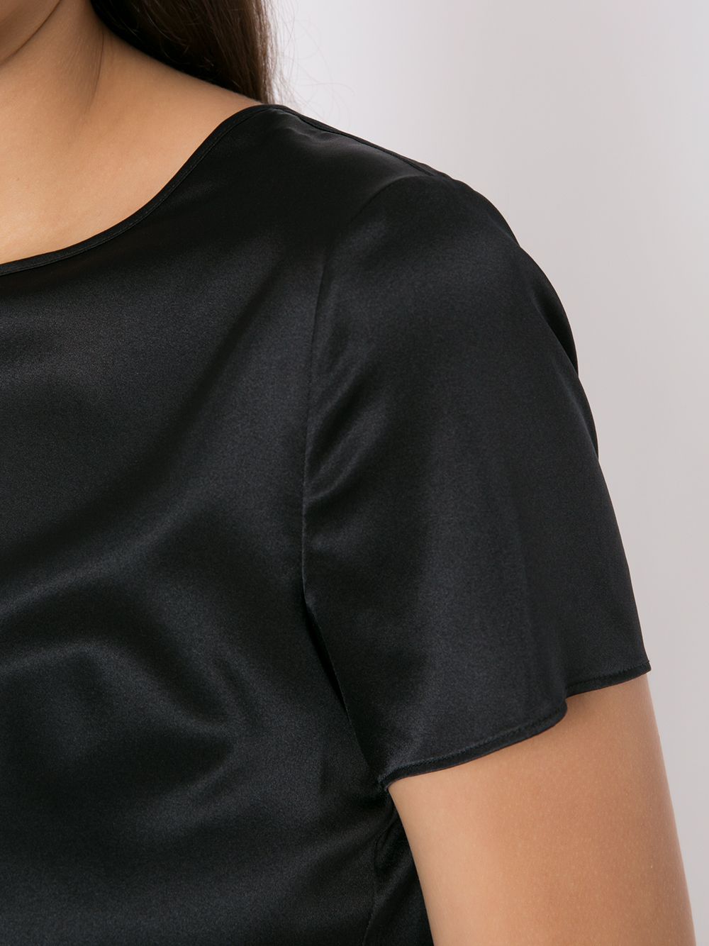 Emporio Armani Silk Top Black