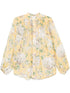 Zimmermann Acacia Floral Print Shirt Yellow