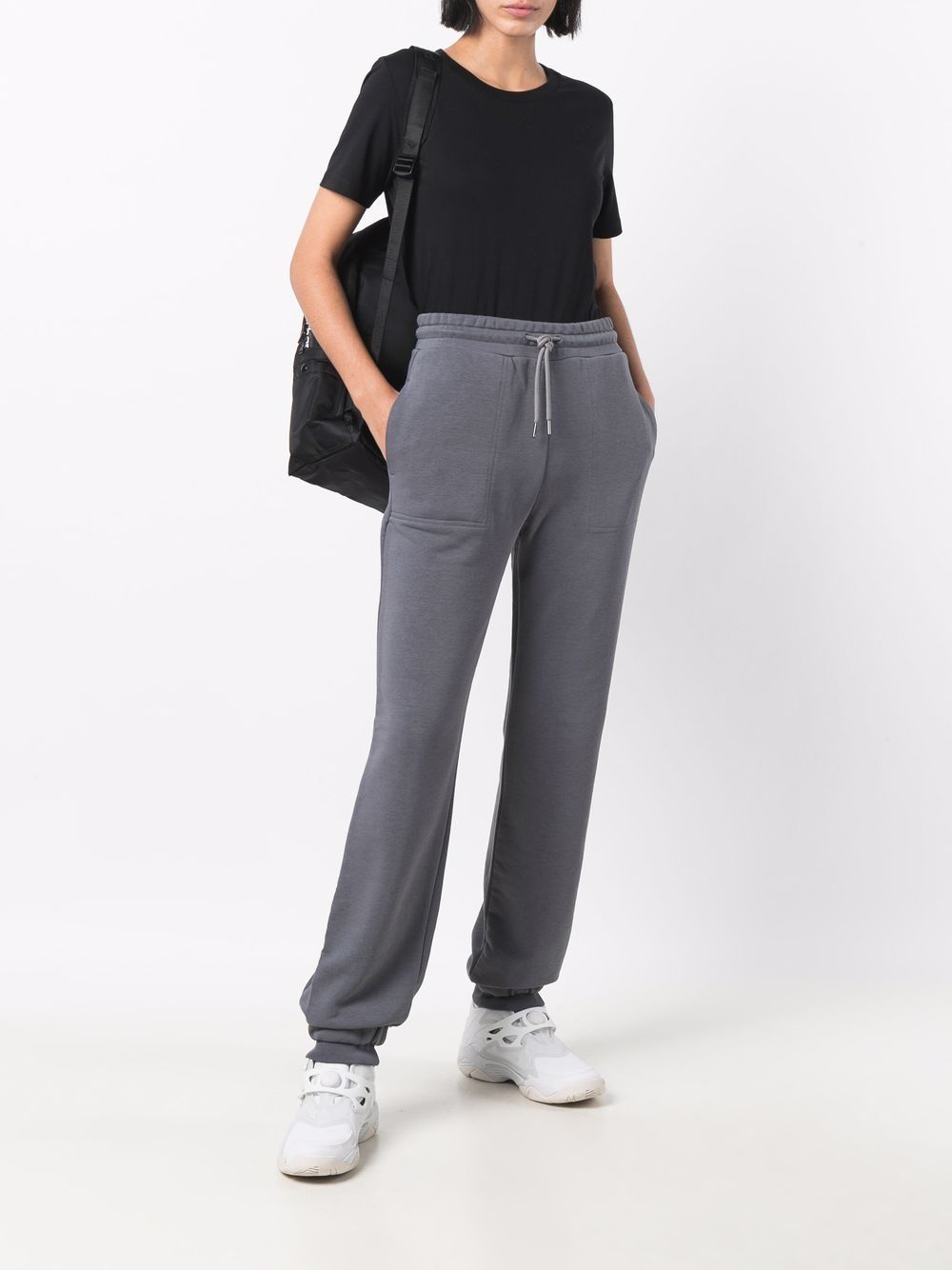 Emporio Armani Logo Cotton T-Shirt Black