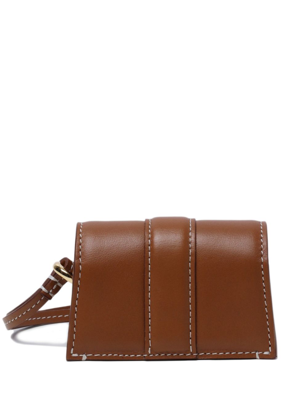 JACQUEMUS Le Porte Bambino AirPods Case Brown