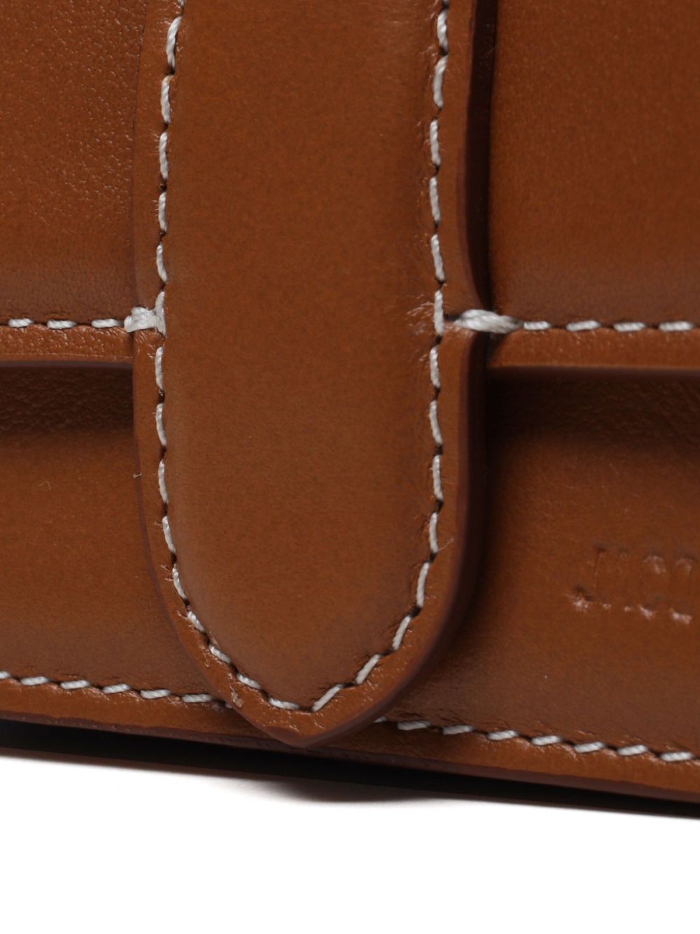 JACQUEMUS Le Porte Bambino AirPods Case Brown