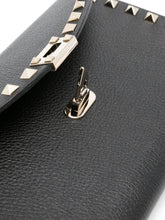 Valentino Garavani Rockstud Grained Calf Leather Mini Bag Black