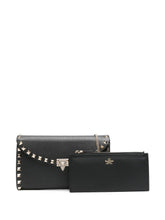 Valentino Garavani Rockstud Grained Calf Leather Mini Bag Black