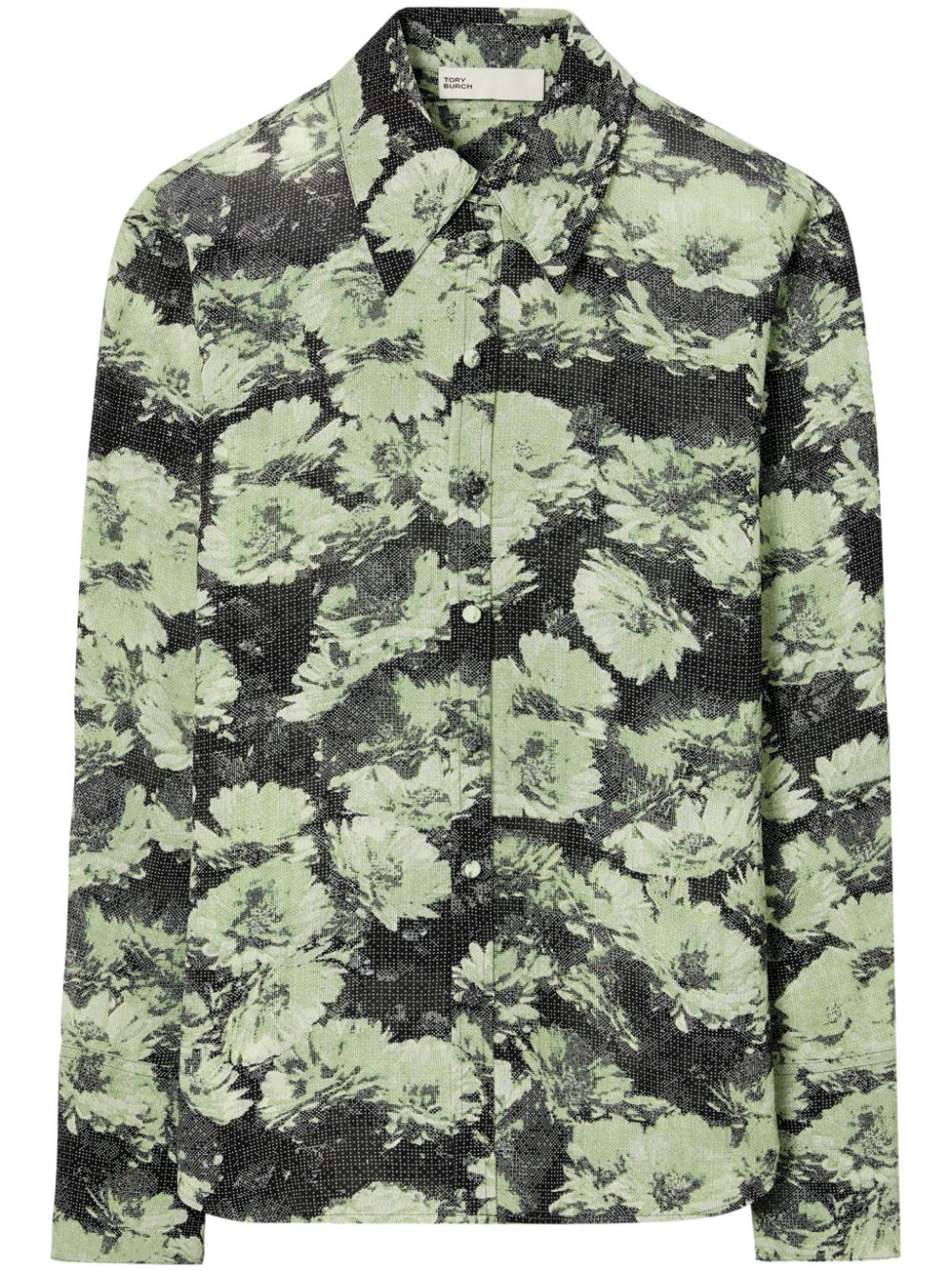 Tory Burch Printed shirt Green