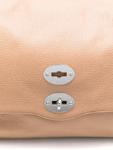 Zanellato Postina Medium Calf Leather Bag Light Brown
