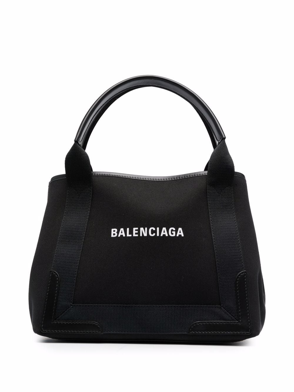 Balenciaga Cabas Small Canvas Tote Bag Black