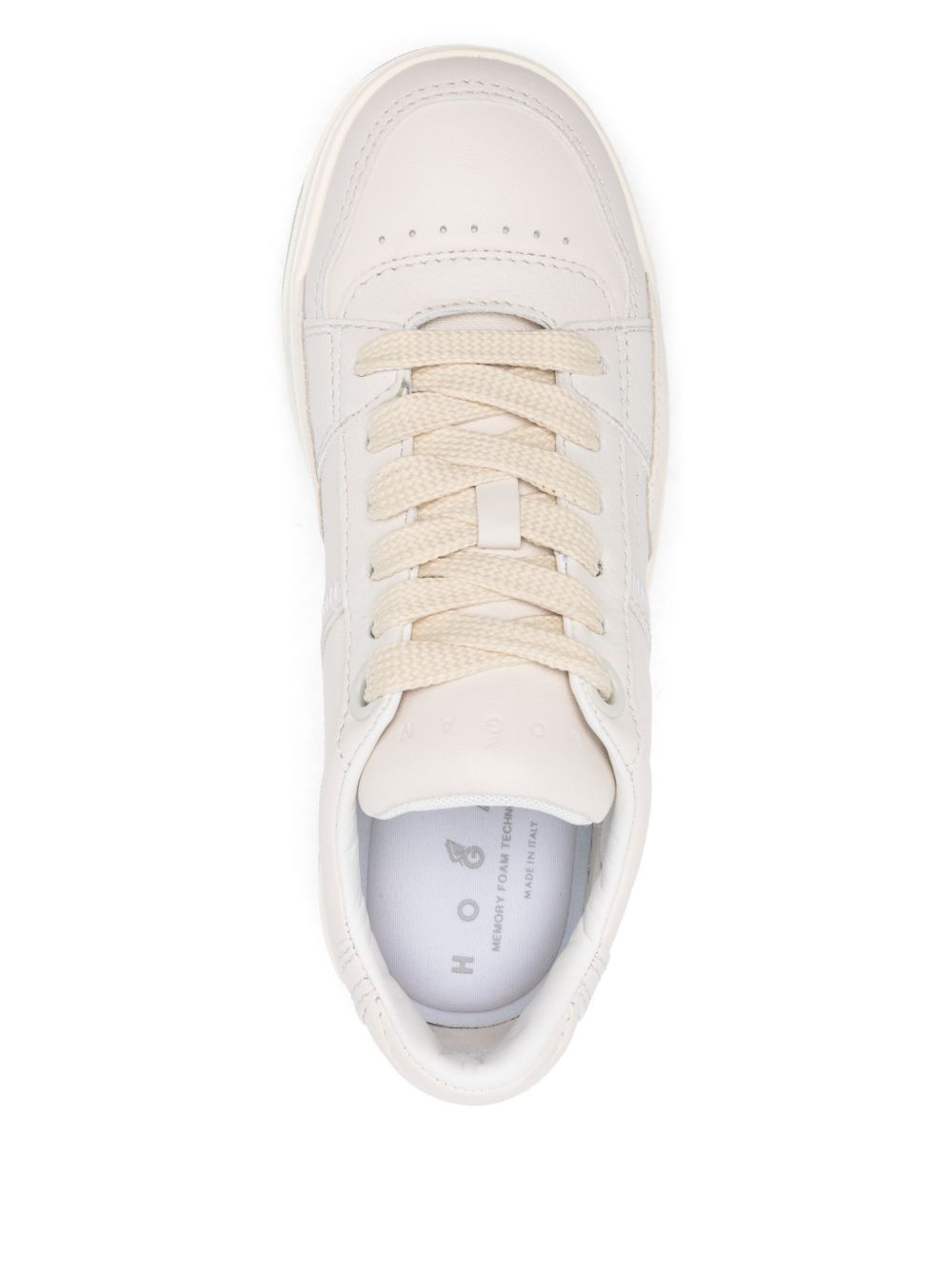 Hogan Pre Chamallow Leather Sneakers White