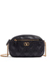Valentino Garavani Quilted Leather Camera Shoulder Bag Black