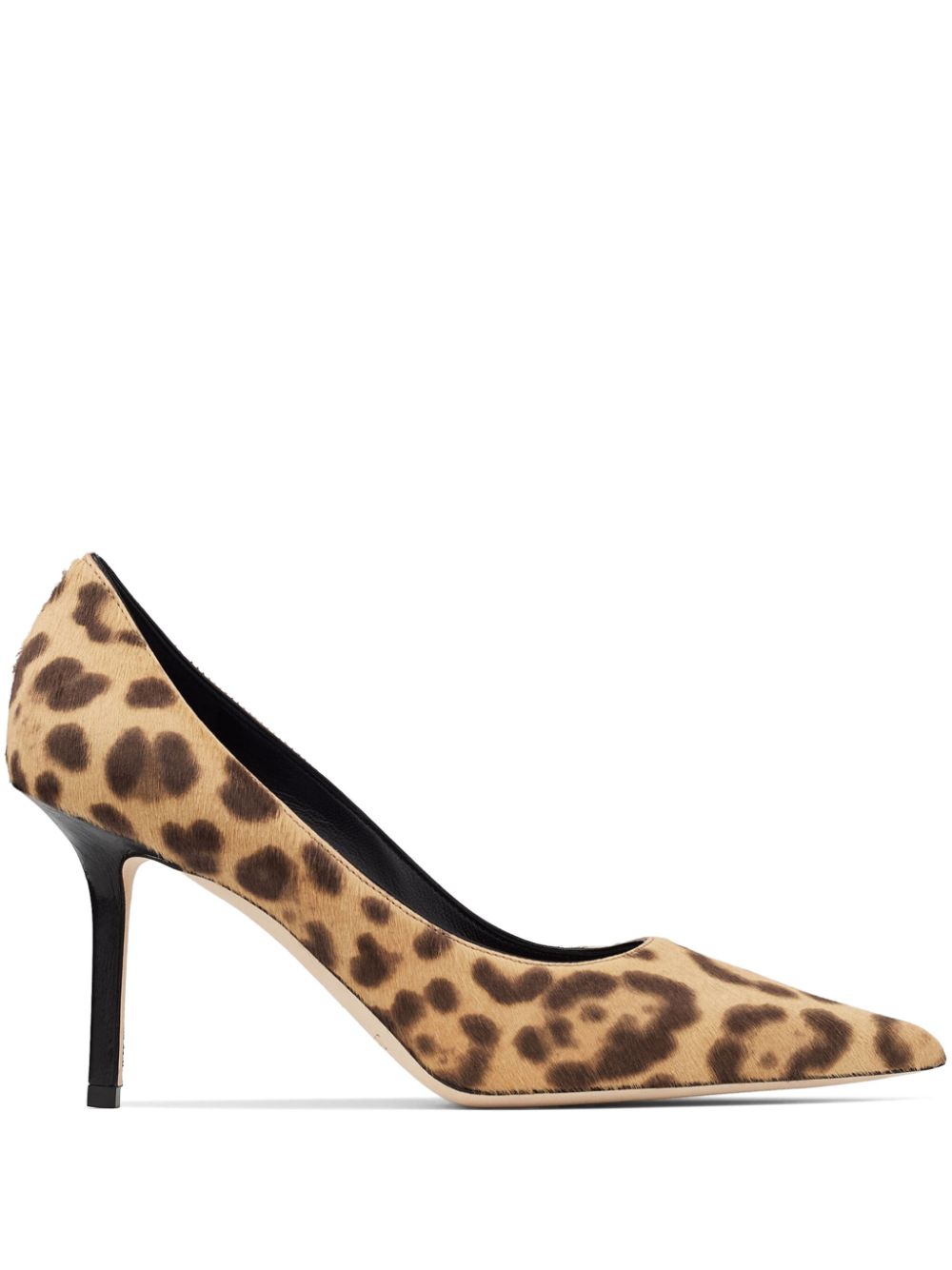 Jimmy Choo Love 85 Pumps With Heel Animalier Brown