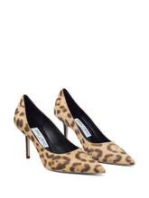 Jimmy Choo Love 85 Pumps With Heel Animalier Brown