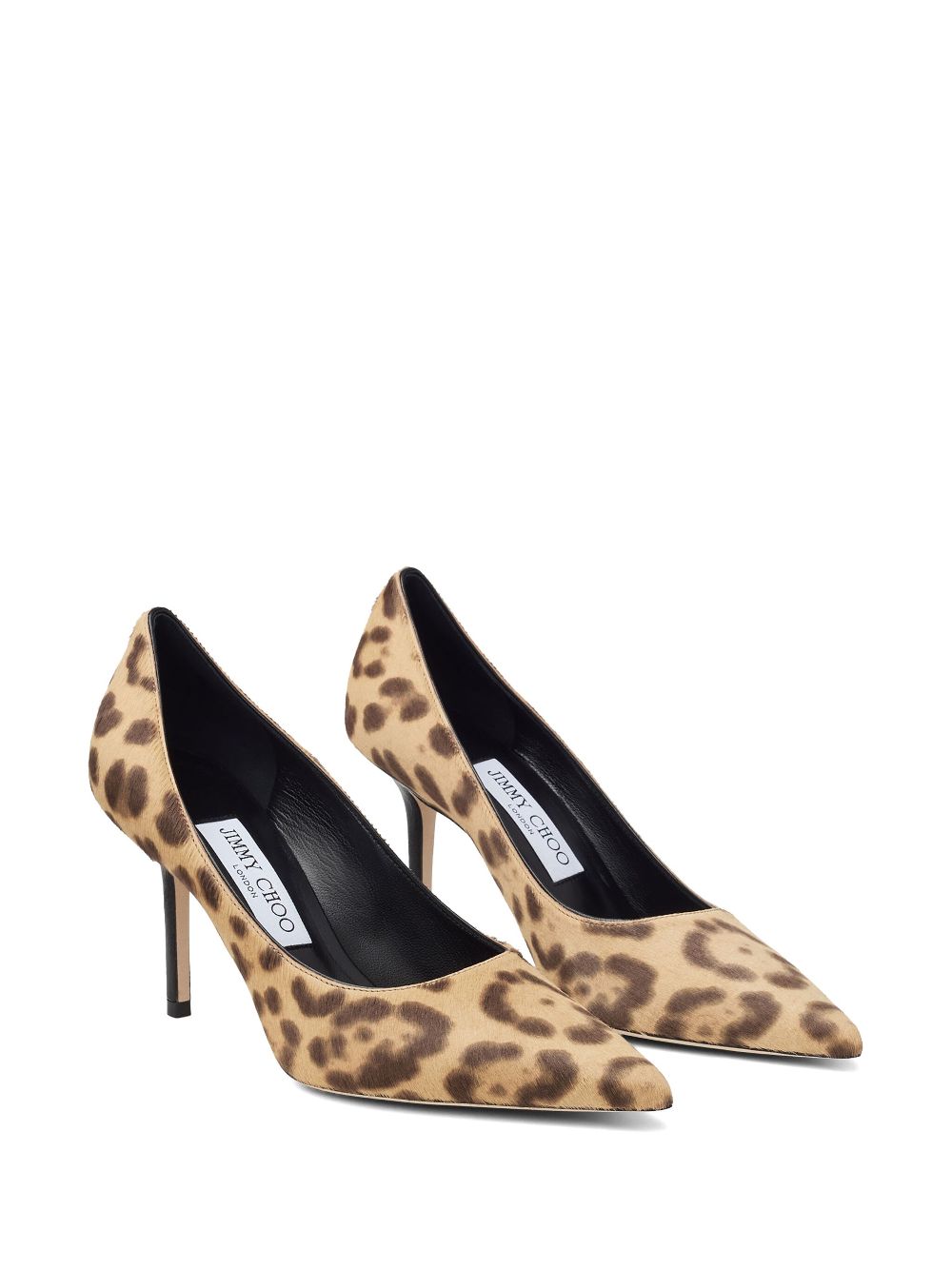 Jimmy Choo Love 85 Pumps With Heel Animalier Brown