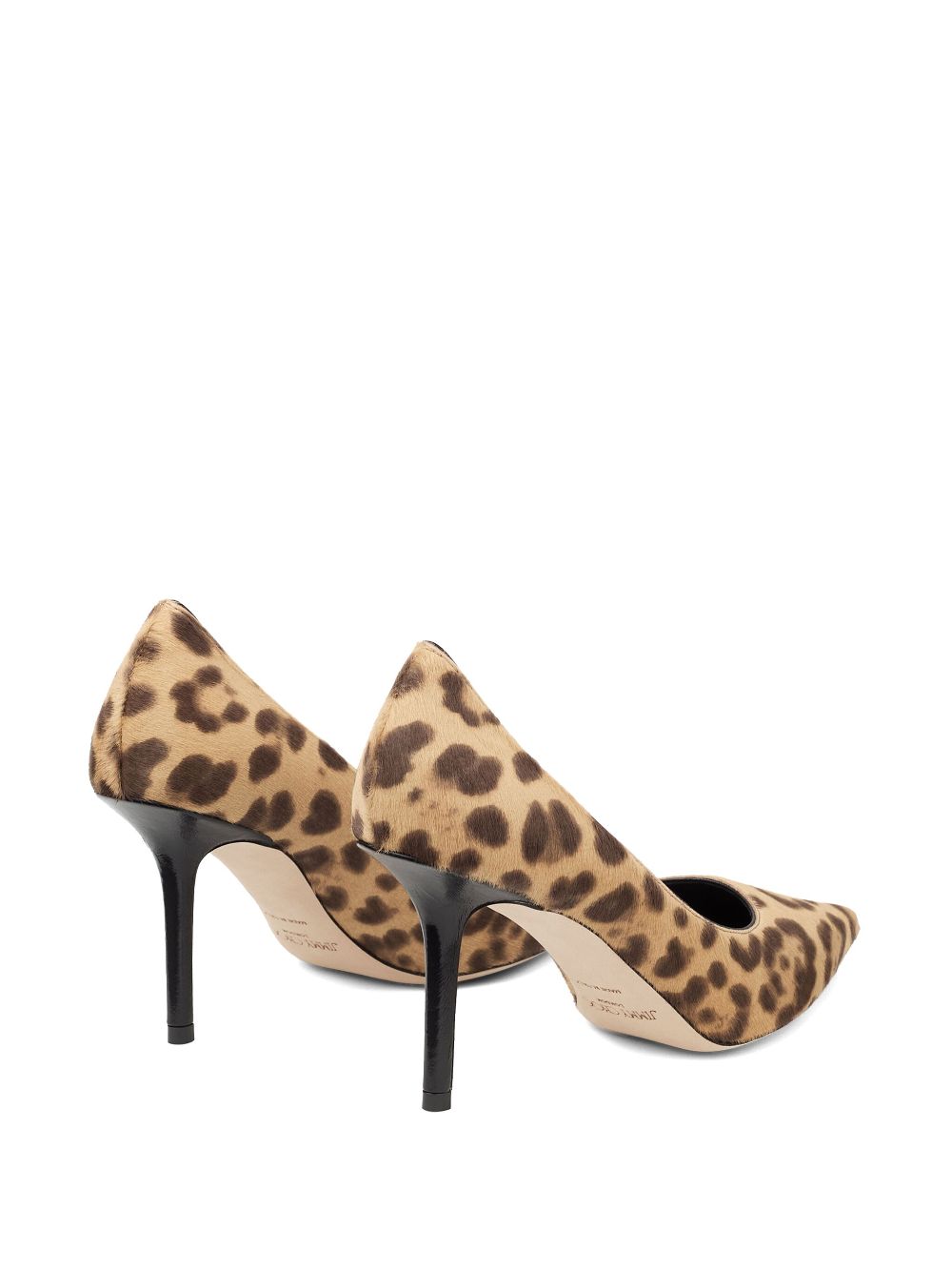Jimmy Choo Love 85 Pumps With Heel Animalier Brown