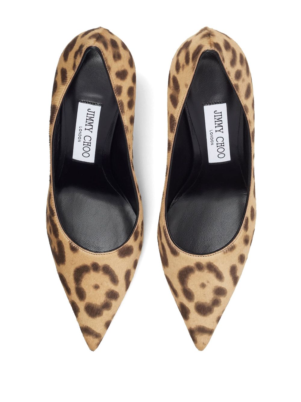 Jimmy Choo Love 85 Pumps With Heel Animalier Brown