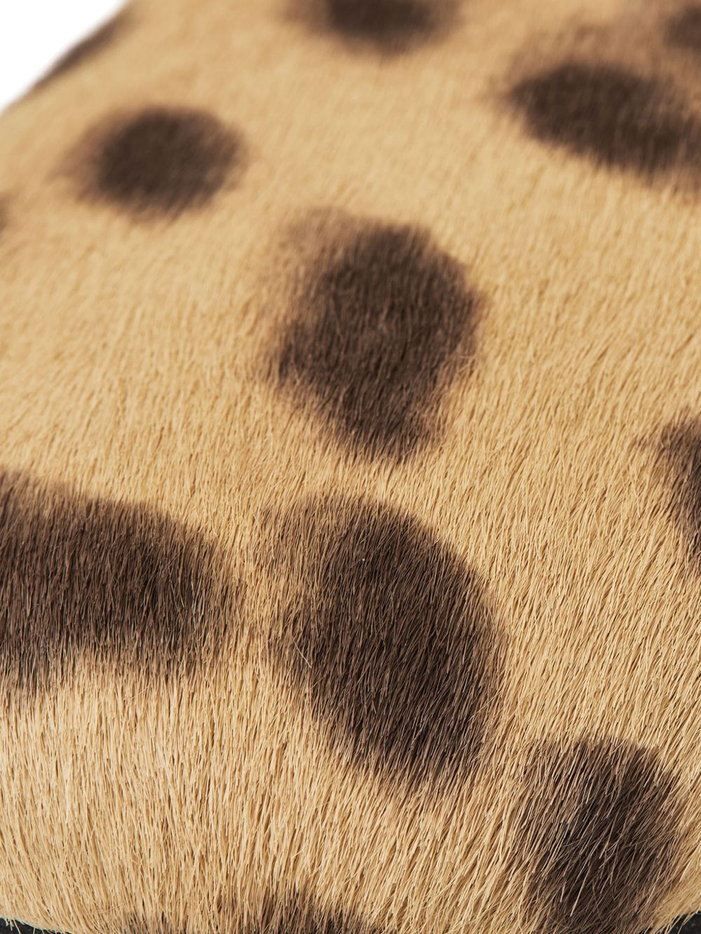 Jimmy Choo 45mm Pixie Leopard-Print Calf Hair Pumps Brown