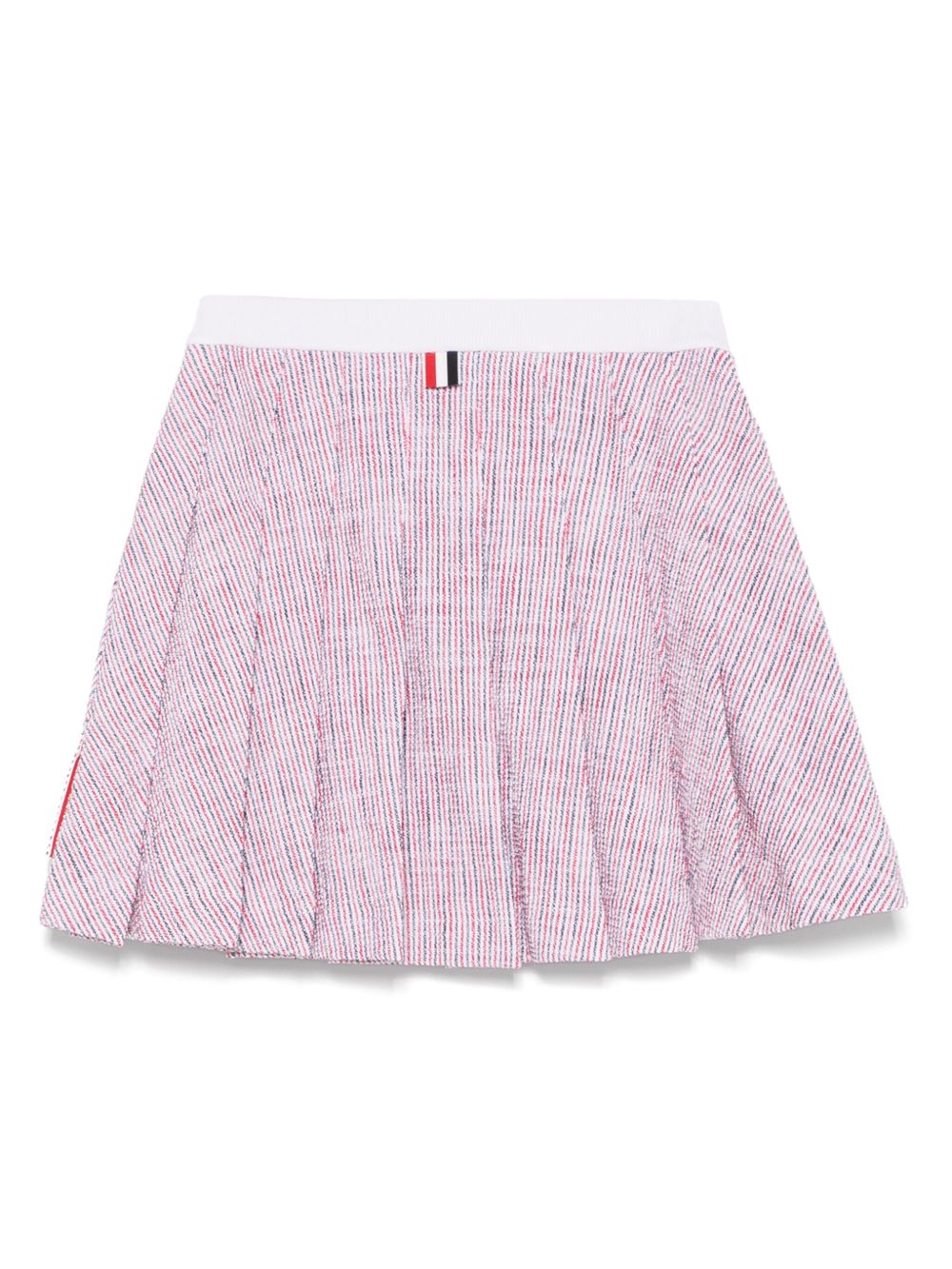 Thom Browne Tweed Mini Skirt Pink