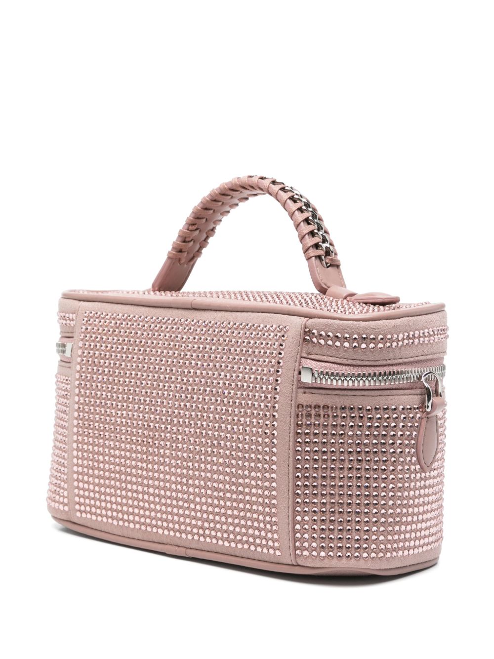 Stella McCartney Mini Faux Leather Vanity Bag in Powder