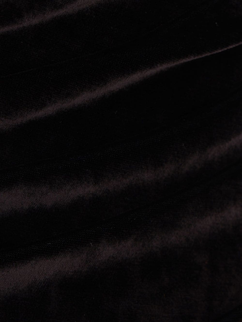 Balenciaga Long Asymmetrical One-Shoulder Velvet Maxi Dress Black