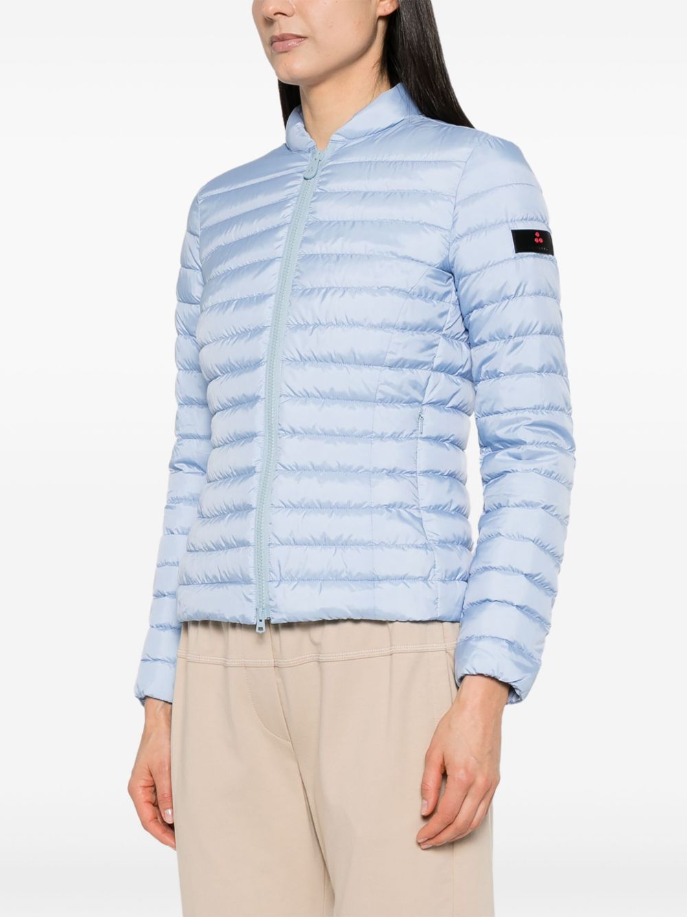 Peuterey Quilted Lightweight Down Jacket Clear Blue Clear Blue