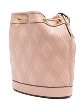Valentino Garavani Quilted Leather Bucket Bag Flamingo Pink