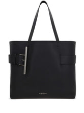 Alexander McQueen T-bar Sling Tote Bag Black
