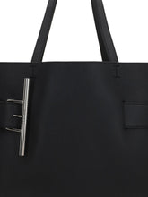 Alexander McQueen T-bar Sling Tote Bag Black