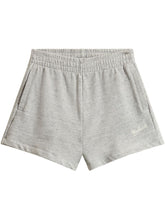 Woolrich Fleece Cotton Shorts in Heather Grey Grey