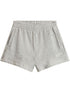 Woolrich Fleece Cotton Shorts in Heather Grey Grey
