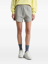 Woolrich Fleece Cotton Shorts in Heather Grey Grey