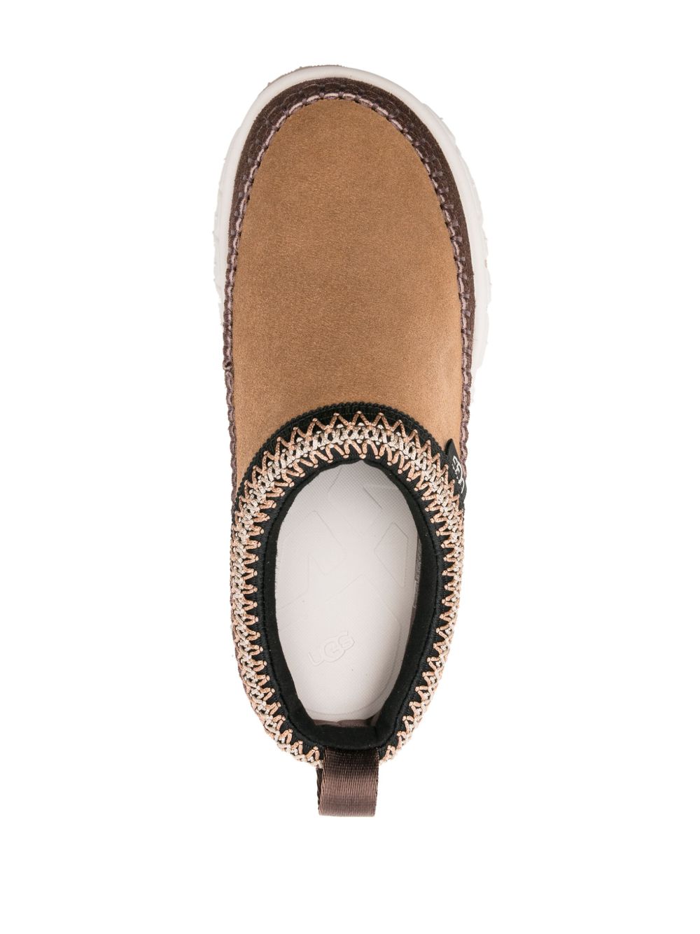 Ugg Australia Venture Daze Whipstitch Suede Platform Sneakers Brown
