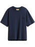 Woolrich Pure Pima Cotton Logo T-Shirt Blue