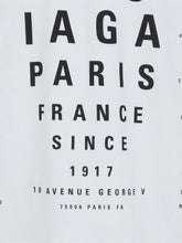 Balenciaga Oversized Mock Neck Cotton T-Shirt White White