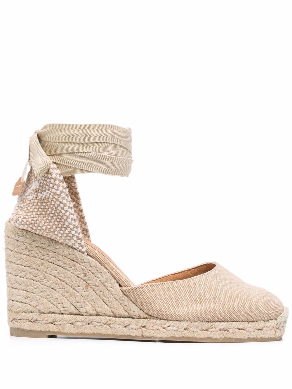 Castaner Carina Wedge Espadrilles Beige