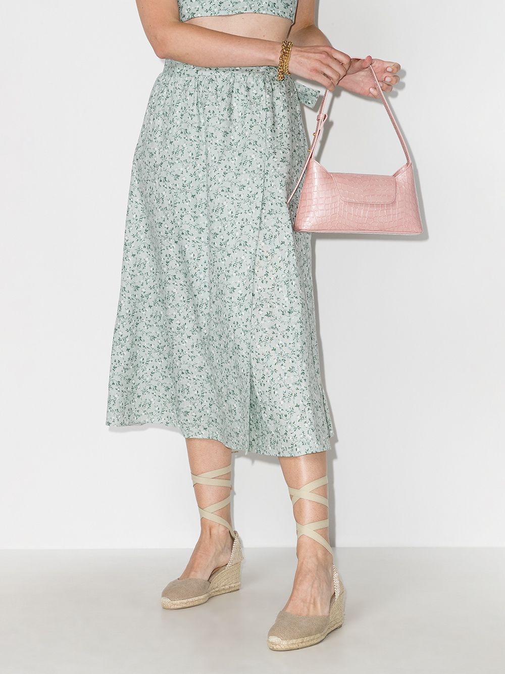 Castaner Carina Wedge Espadrilles Beige