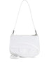 Diesel 1DR Twin Double-Pouch Calf Leather Shoulder Bag White