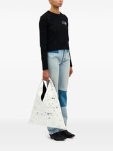 MM6 Maison Margiela Classic Japanese Leather Handbag White