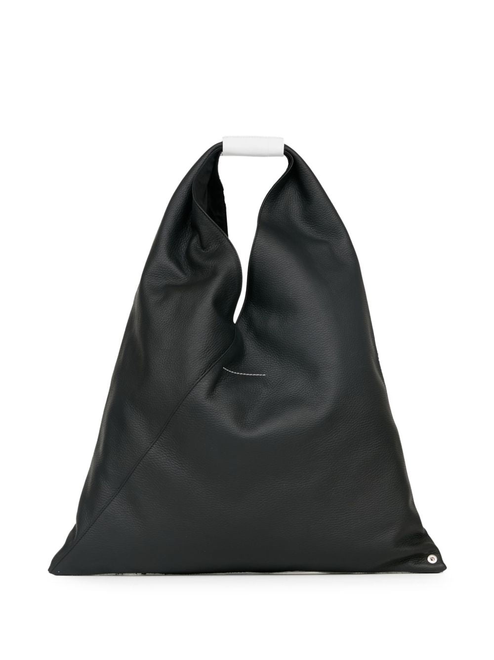 MM6 Maison Margiela Classic Japanese Leather Handbag White