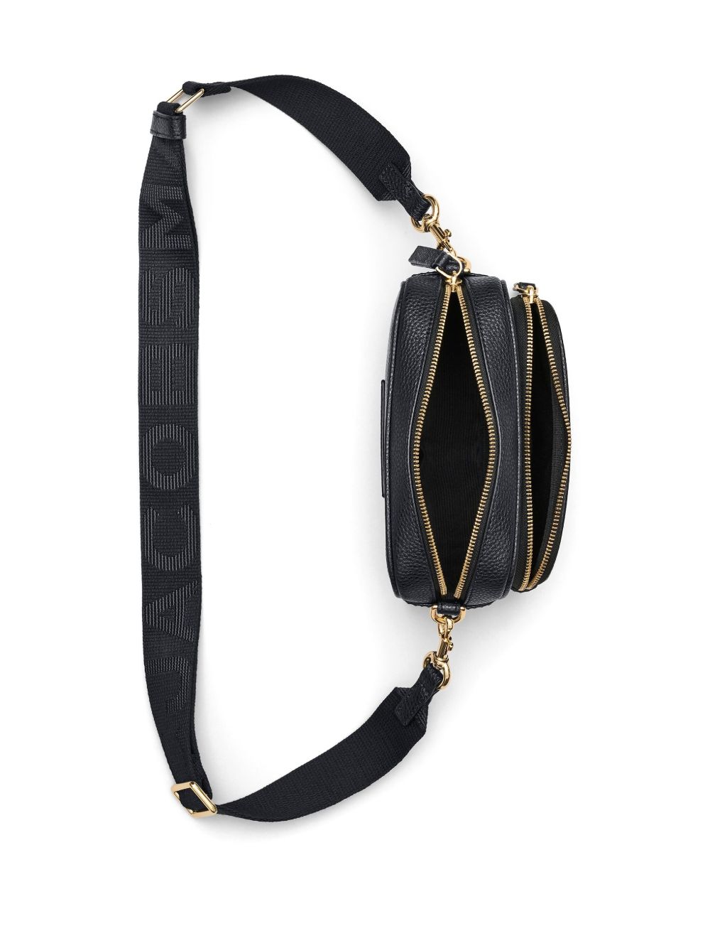 Marc Jacobs Leather Crossbody Bag Black