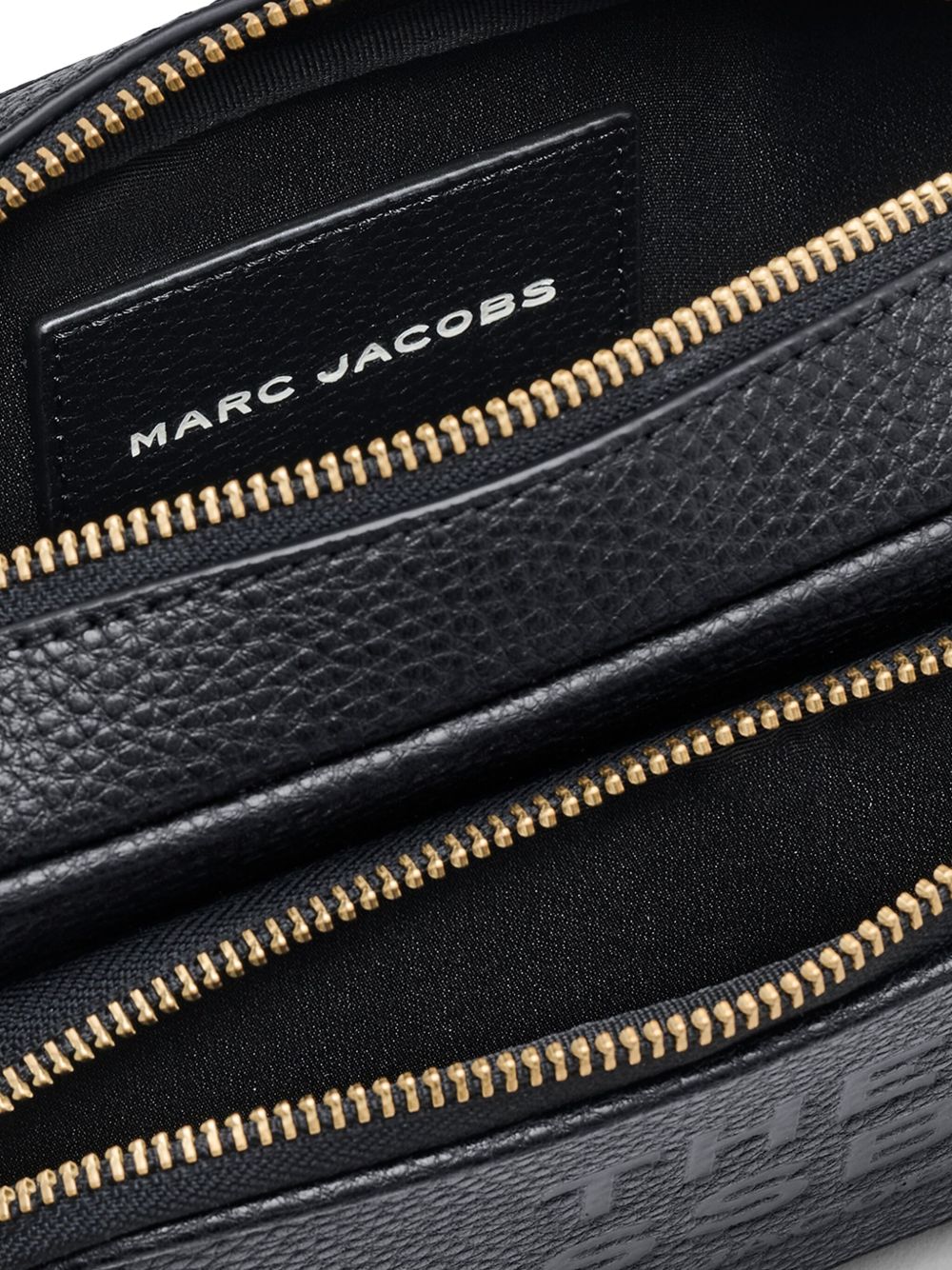 Marc Jacobs Leather Crossbody Bag Black