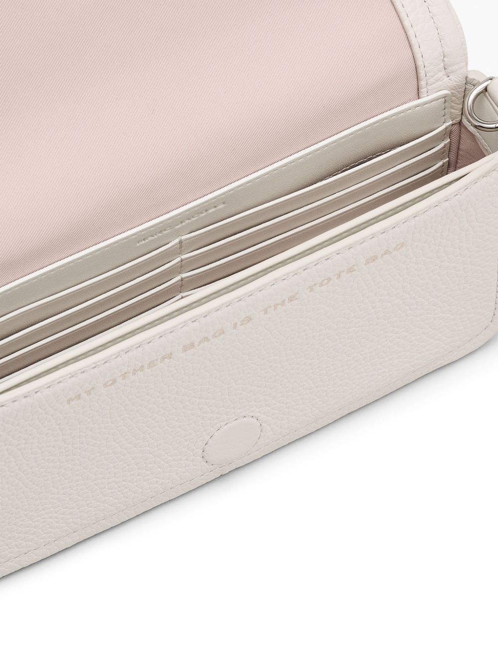 Marc Jacobs The Leather Mini Shoulder Bag Cream