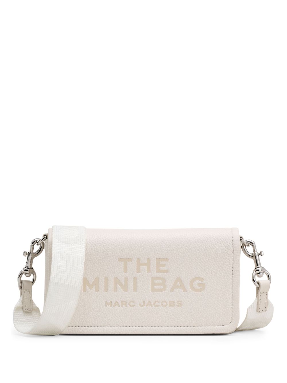Marc Jacobs The Leather Mini Shoulder Bag Cream