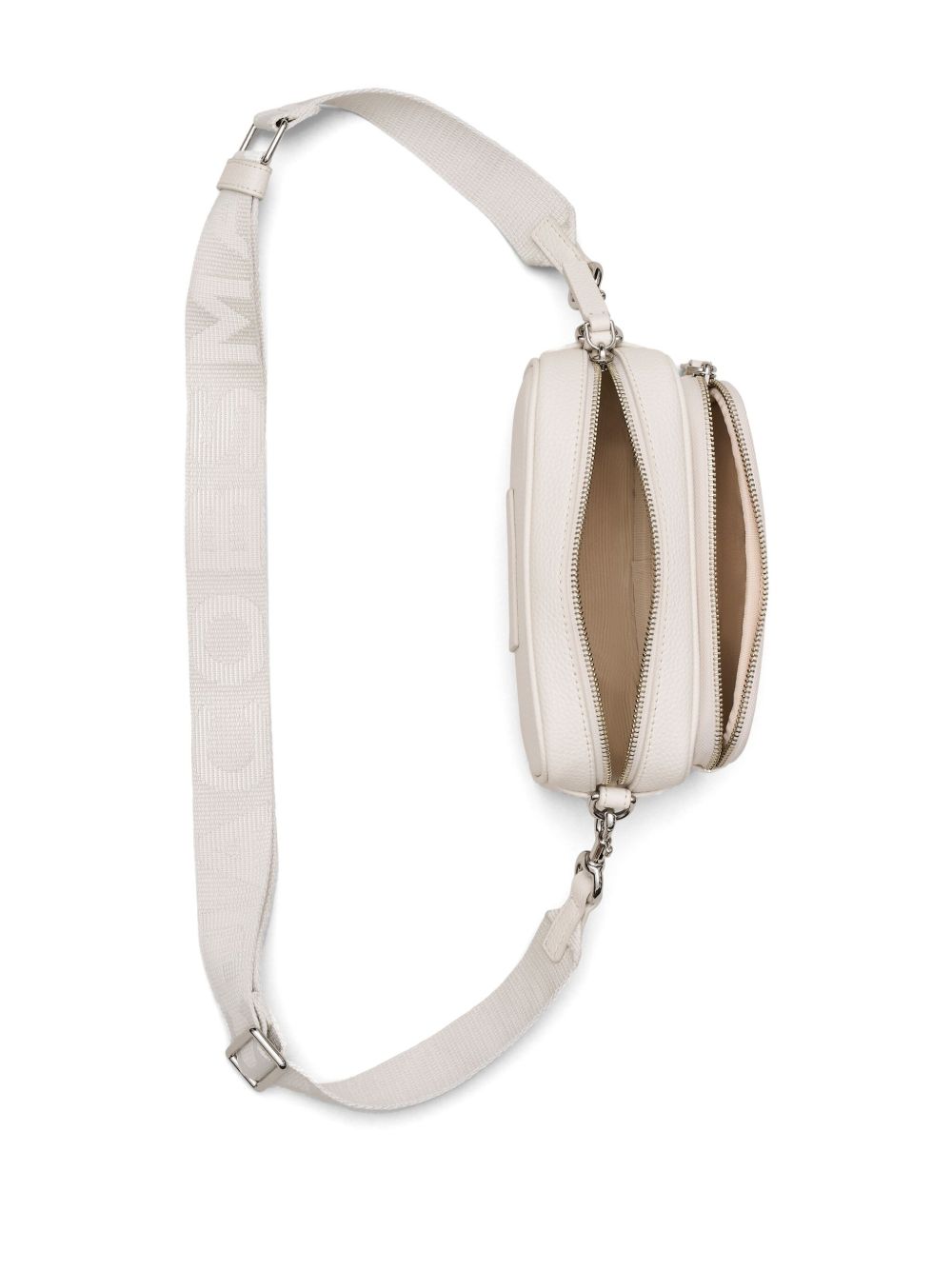 Marc Jacobs Leather Crossbody Bag Beige