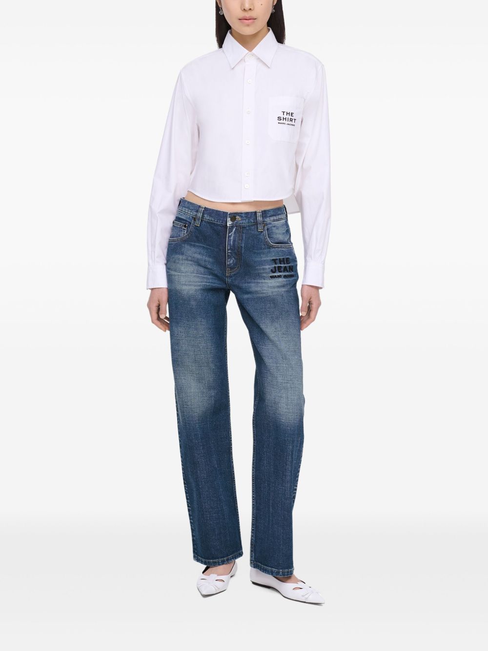 Marc Jacobs The Washed Jeans Blue