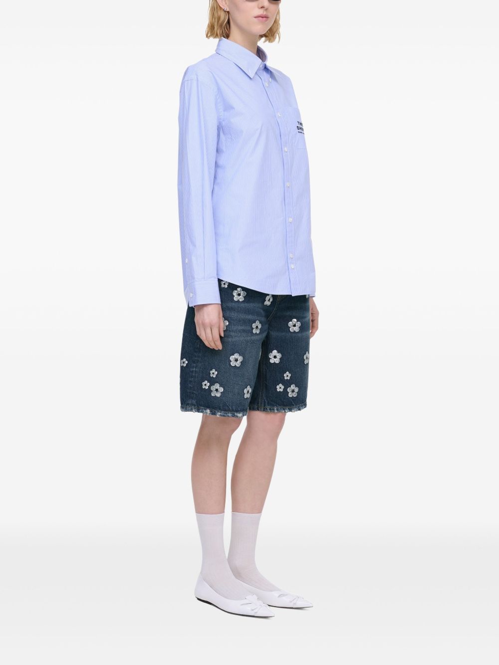 Marc Jacobs Cotton Shirt Light Blue