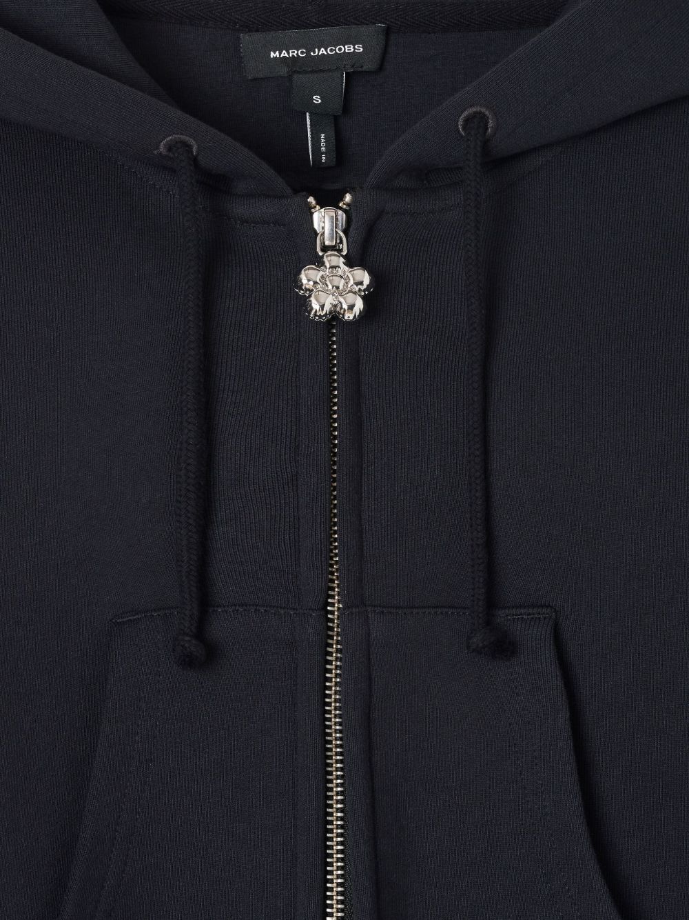 Marc Jacobs Embellished Hooded Sweatshirt Black