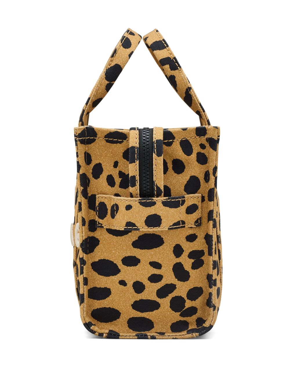 Marc Jacobs Cheetah Small Canvas Tote Bag Brown